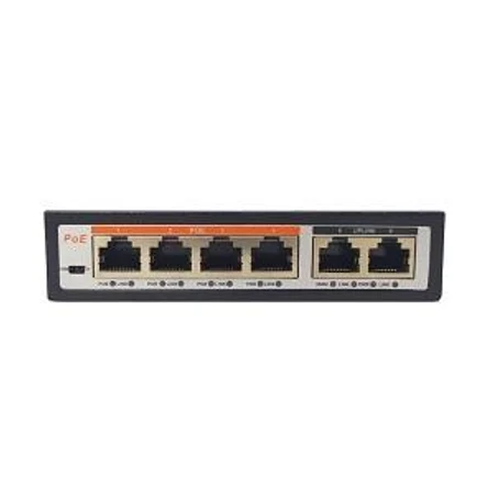 POE коммутатор 4 POE 2 Uplink