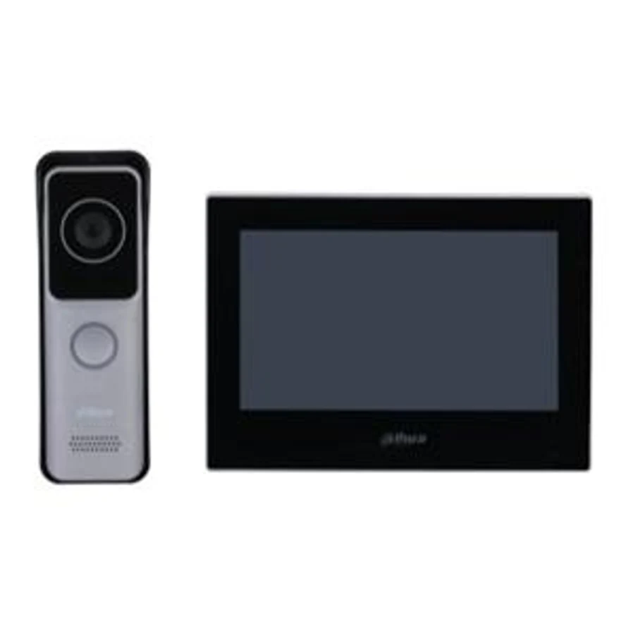 Видеодомофон IP c Wi-Fi Dahua DHI-KTW02 комплект