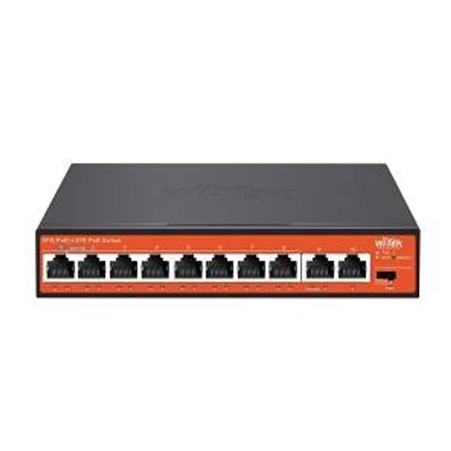 POE коммутатор 10 POE 2 Uplink