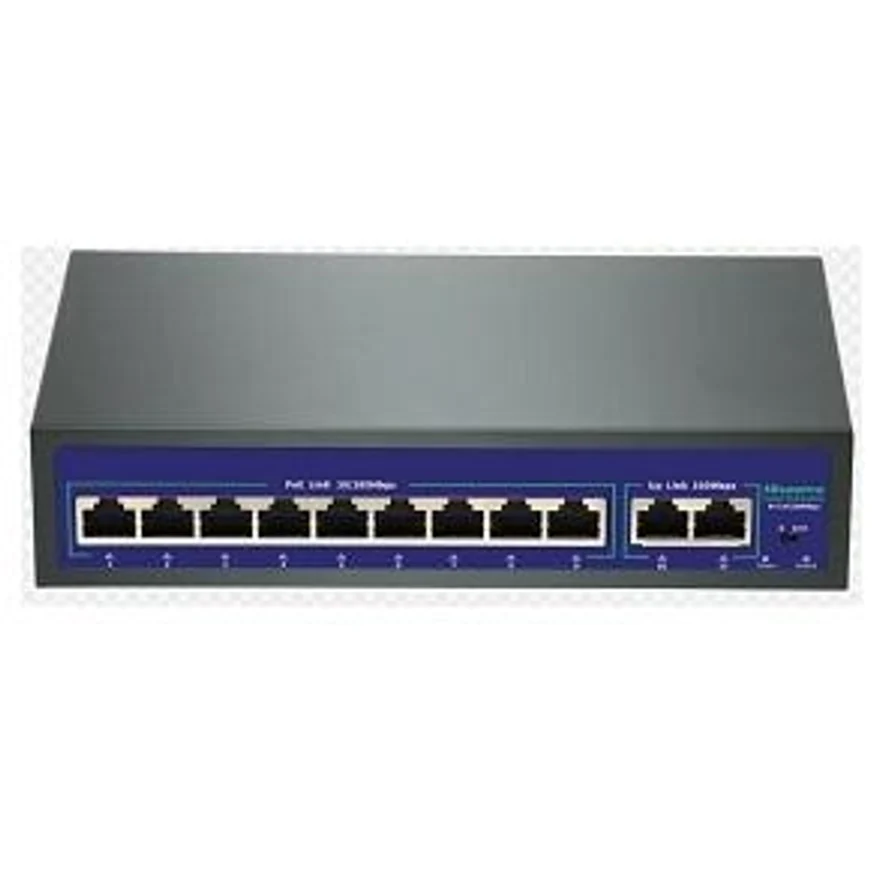 POE коммутатор 9 POE 2 Uplink